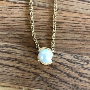 Kate Spade Single Pearl Gold Necklace